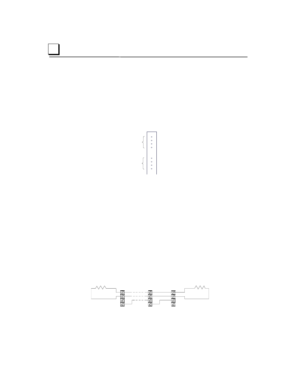 Making bus connections, Terminating a bus | FANUC Robotics America GFK-1535A User Manual | Page 37 / 96