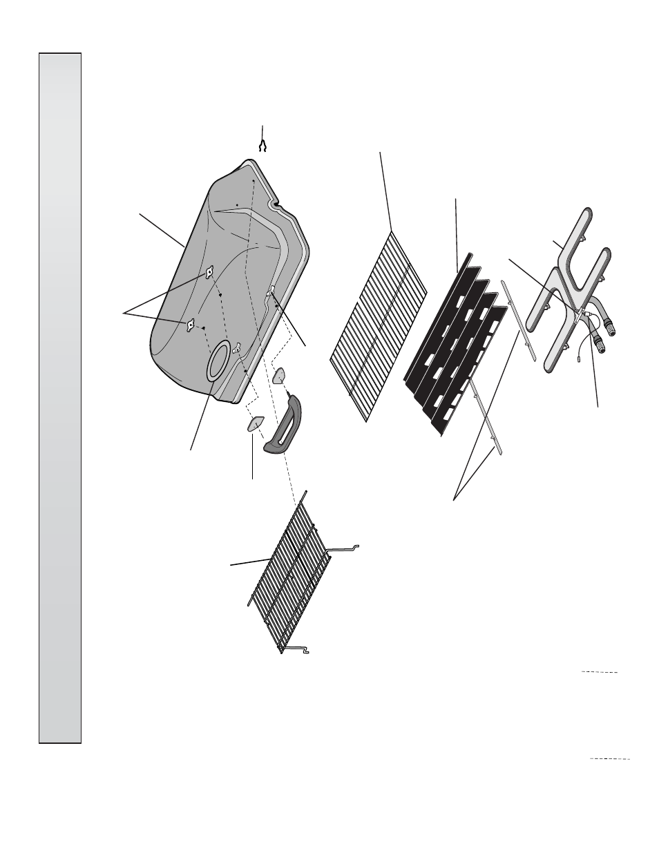 Replacement parts/piezas de recambio | Fiesta EZT40050-B703 User Manual | Page 11 / 12