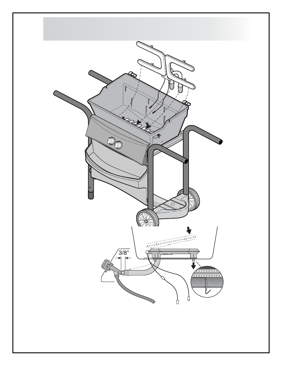 Burner and igniter hornilla y encendedor | Fiesta EZT40050-B703 User Manual | Page 6 / 12