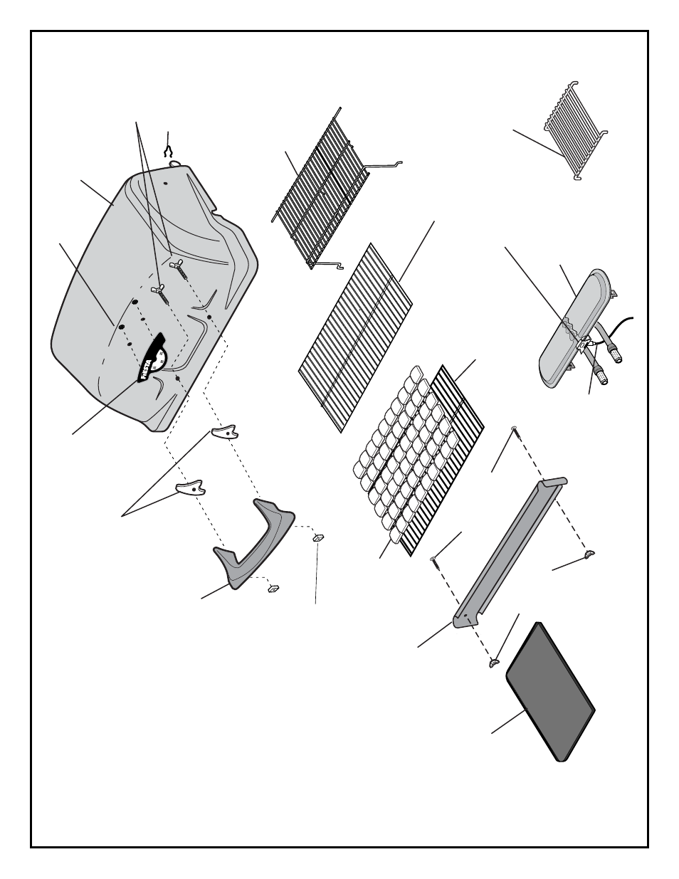 Replacement p arts, Piezas de recambio | Fiesta EZA34545-B410 User Manual | Page 13 / 14