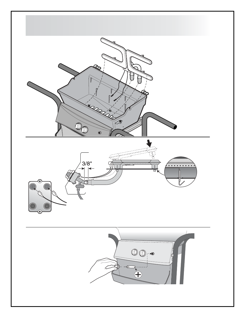 Burner and igniter hornilla y encendedor | Fiesta ESD45055-BC347 User Manual | Page 6 / 13
