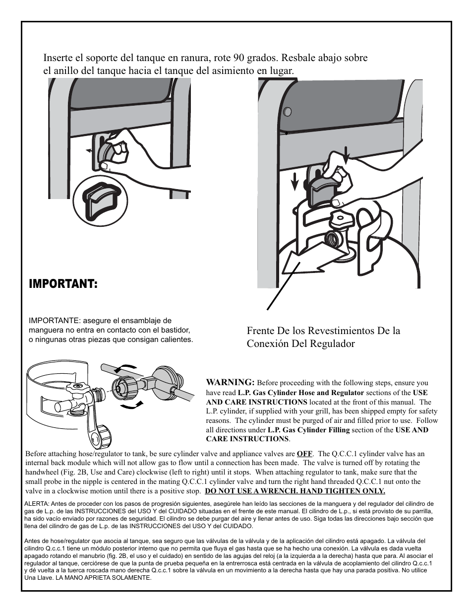 Important | Fiesta EZA345435-B334 User Manual | Page 10 / 12