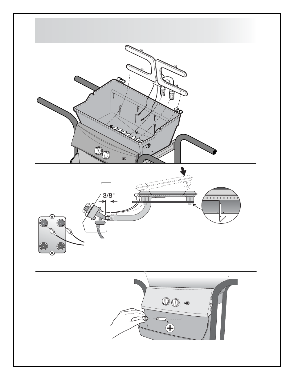 Burner and igniter hornilla y encendedor | Fiesta ESD45055-BC301 User Manual | Page 6 / 13
