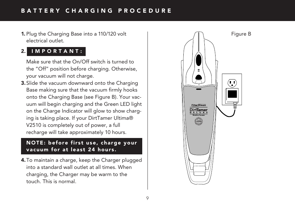 FilterStream V2510 User Manual | Page 9 / 20