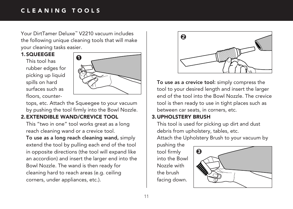 FilterStream V2210 User Manual | Page 11 / 20