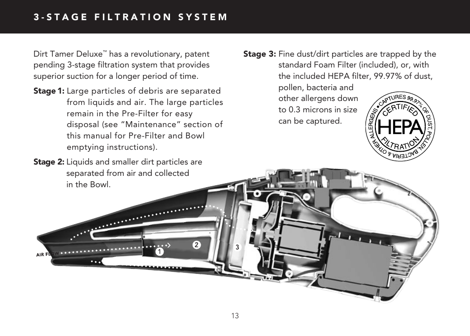 FilterStream V2210 User Manual | Page 13 / 20