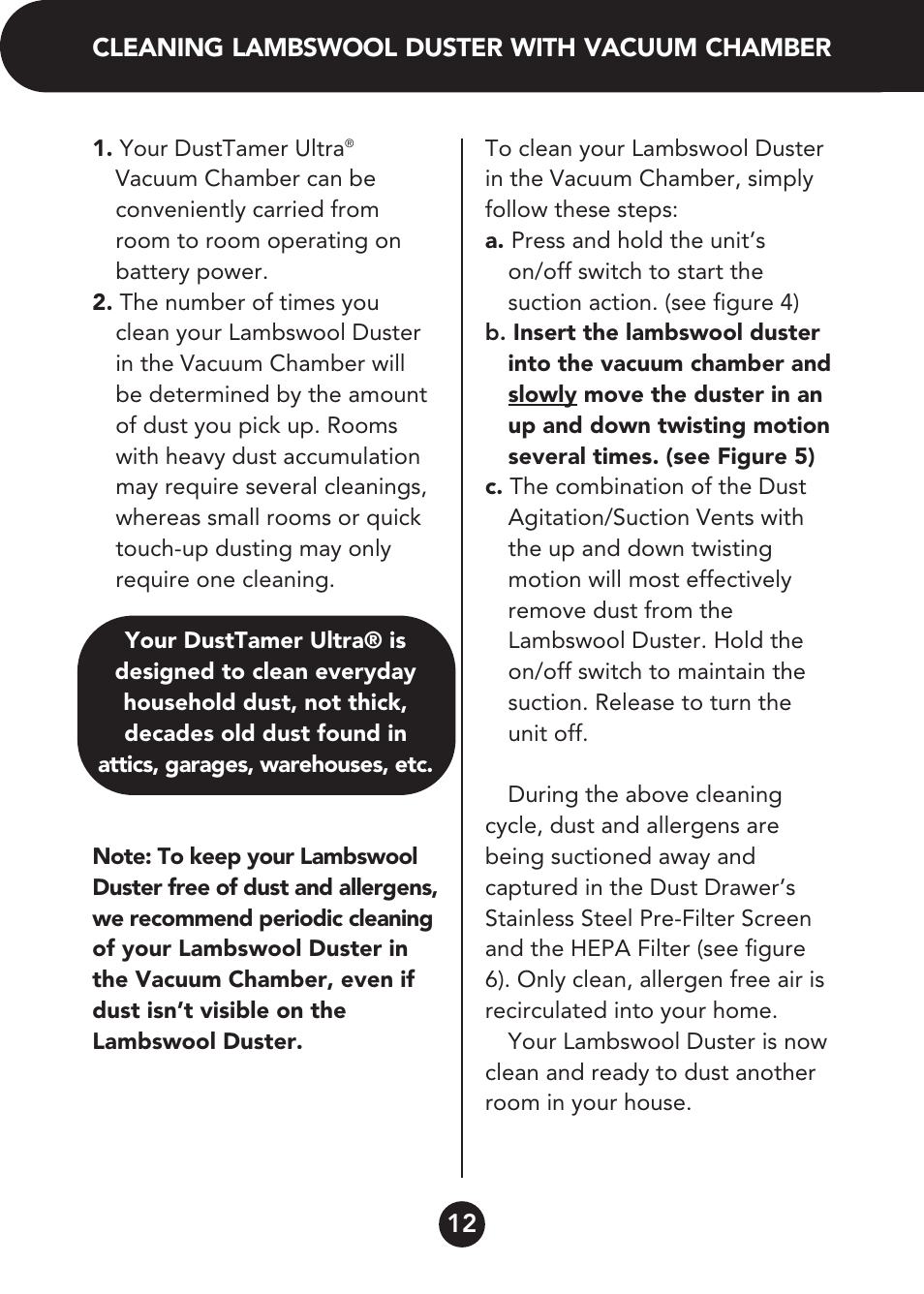 FilterStream D4500 User Manual | Page 12 / 20