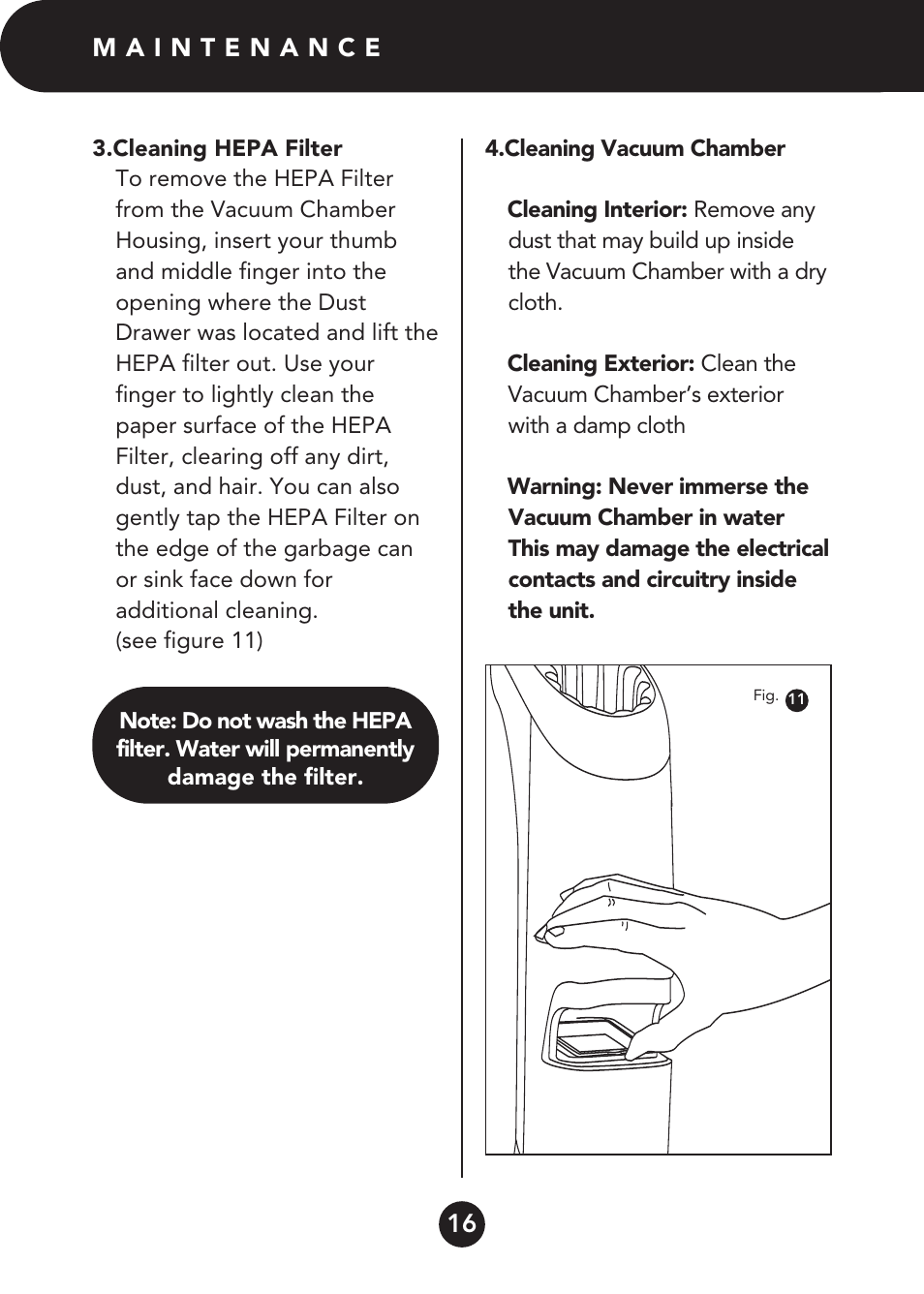 FilterStream D4500 User Manual | Page 16 / 20