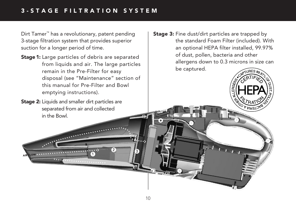 FilterStream V2100 User Manual | Page 10 / 16