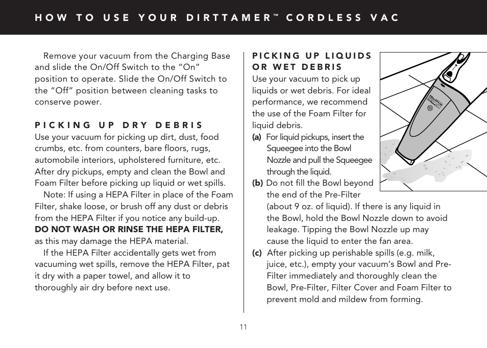 FilterStream V2100 User Manual | Page 11 / 16