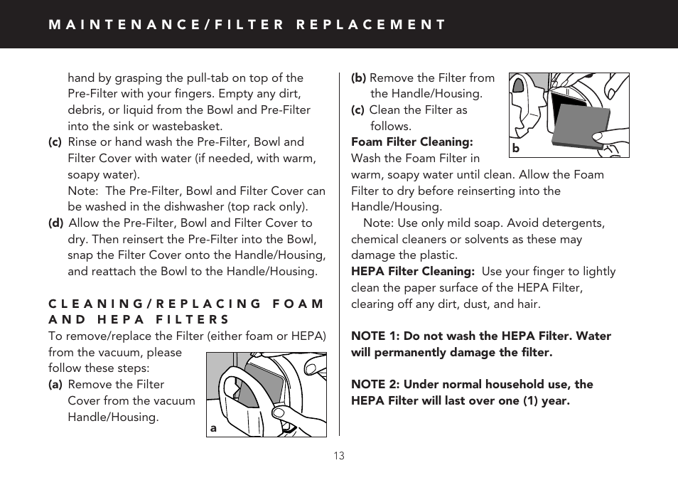 FilterStream V2100 User Manual | Page 13 / 16