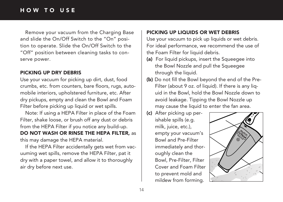 FilterStream V2400 User Manual | Page 14 / 20