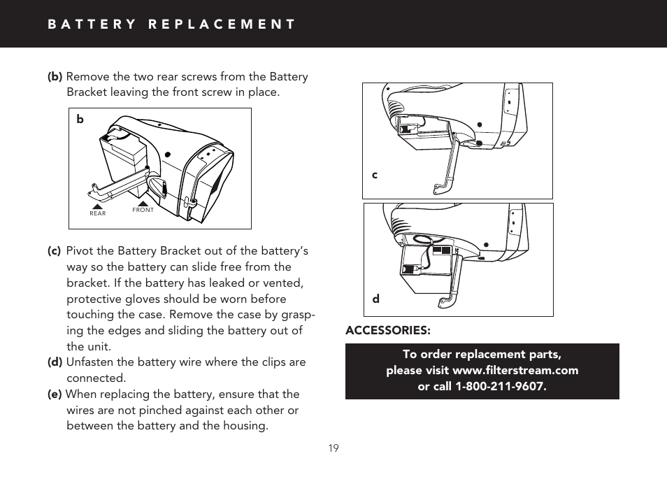 FilterStream V2400 User Manual | Page 19 / 20