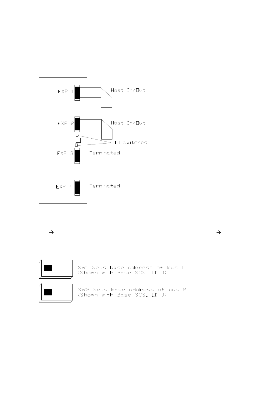 Setting the target scsi ids on a vra-3002 system | First Virtual Communications Voyager 3000 User Manual | Page 25 / 74