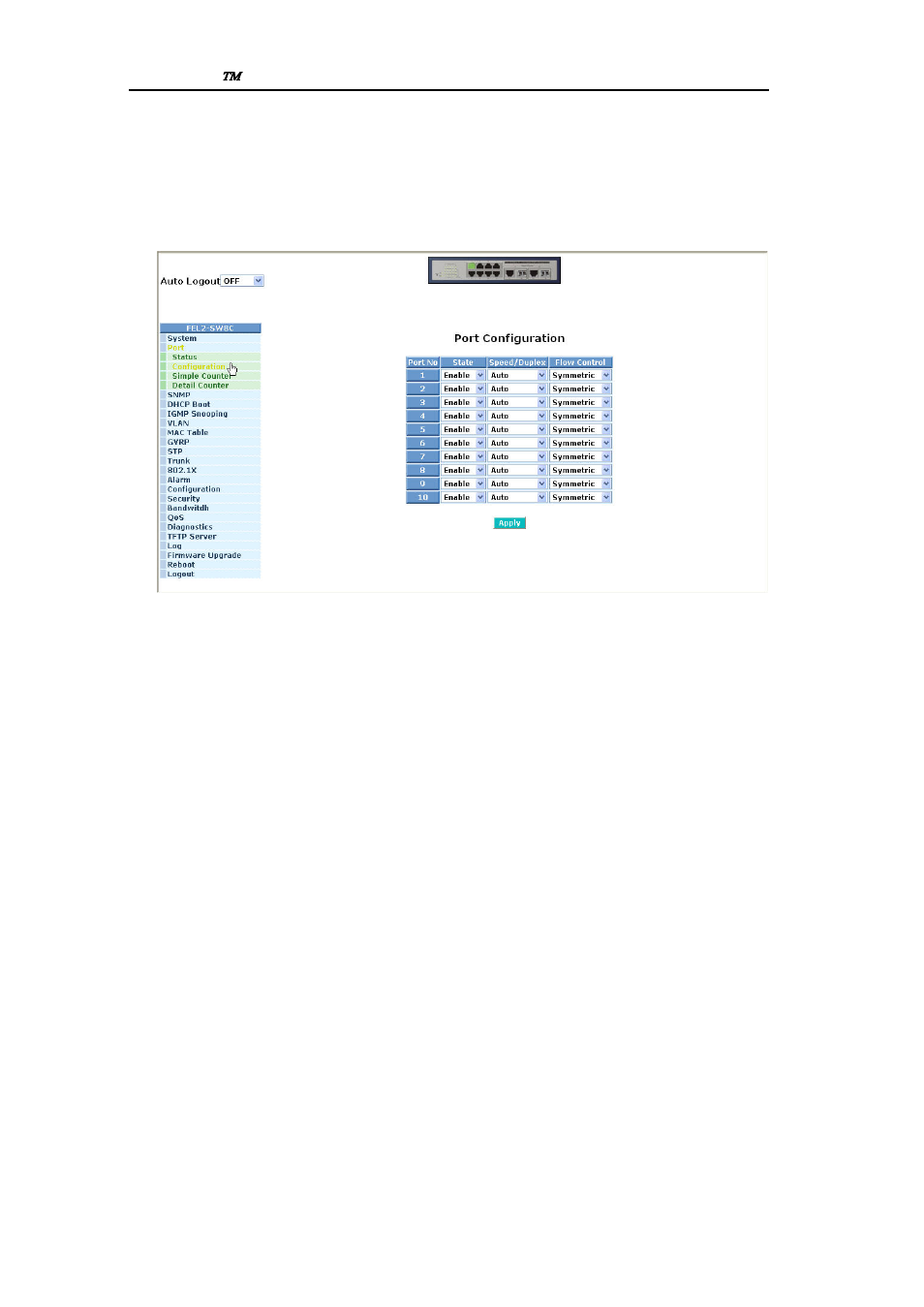 2-2. port configuration | First Virtual Communications 065-7710 User Manual | Page 60 / 253