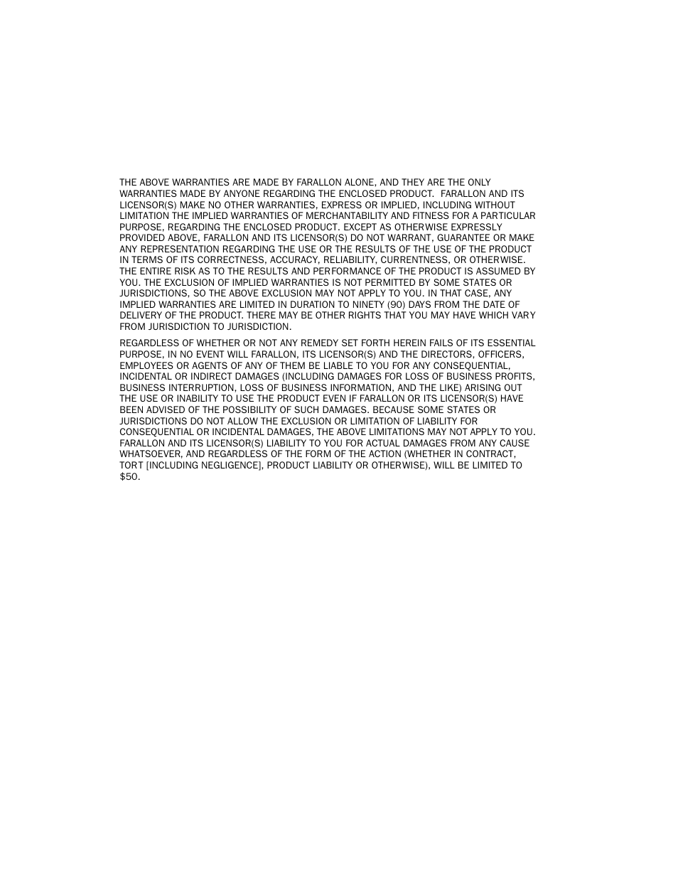 Farallon Communications NetLine PCI Card User Manual | Page 18 / 18