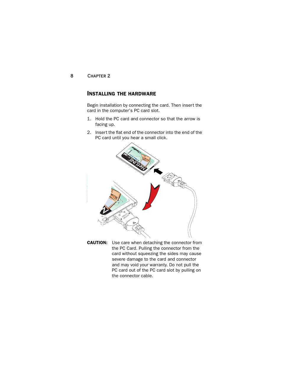 Installing the hardware, Nstalling, Hardware | Farallon Communications NetLINE User Manual | Page 8 / 26