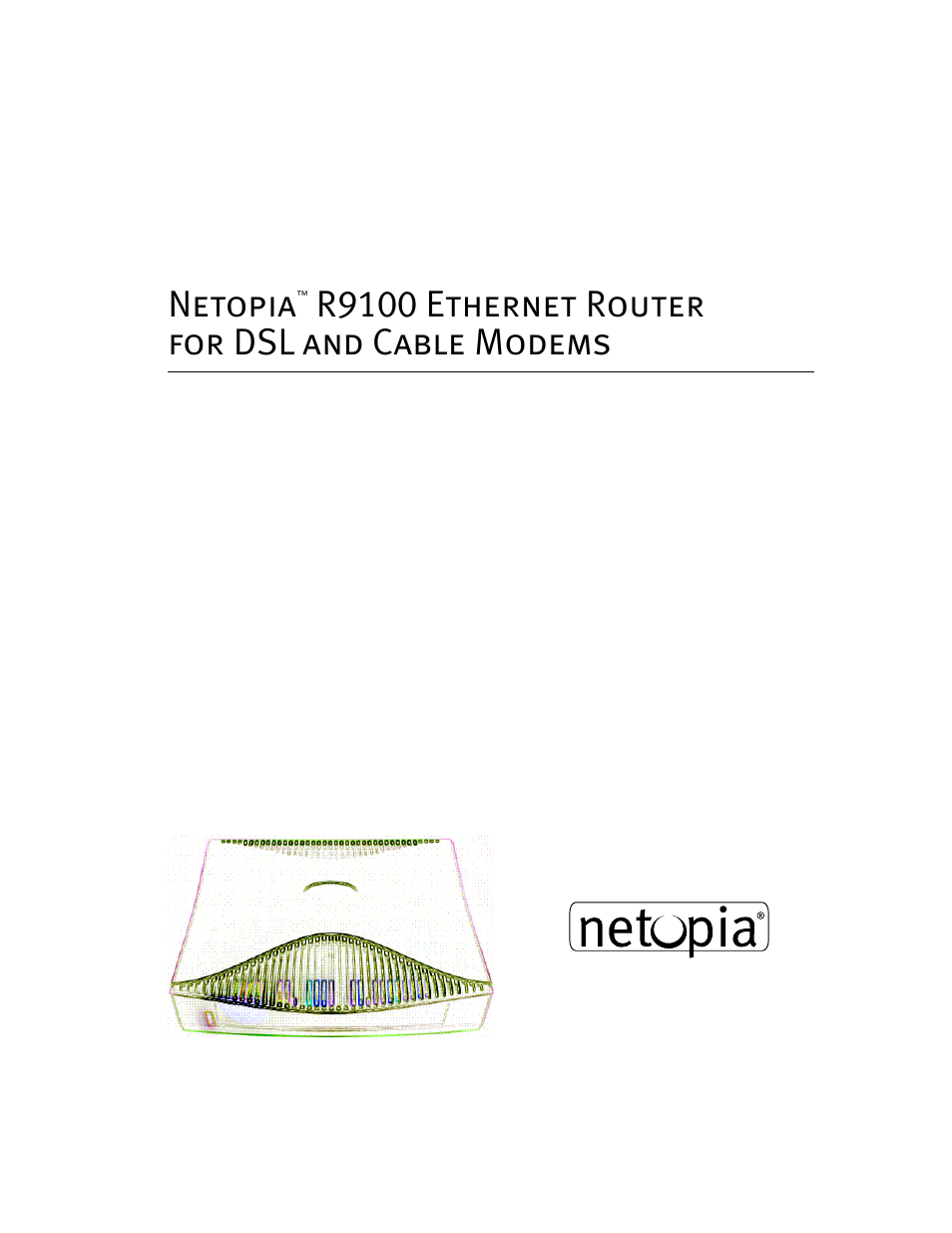 Farallon Communications R9100 User Manual | 244 pages