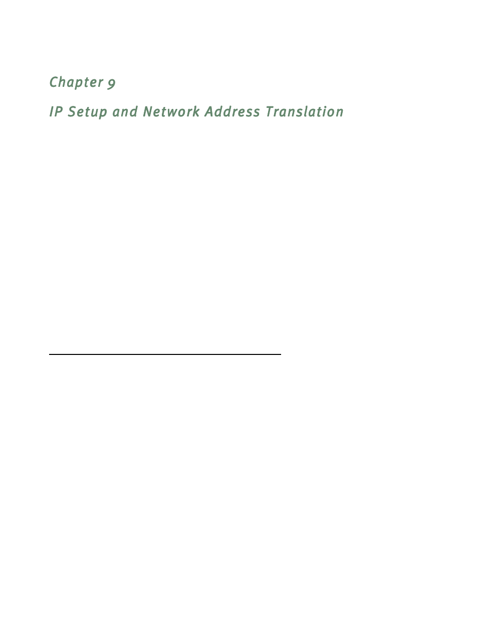 Ip setup and network address translation, Network address translation features, Network address translation features -1 | Otocols setup. see, Estriction. see, Ip setup and network address, Of this guide for mor, Mation, see, E given in | Farallon Communications R9100 User Manual | Page 77 / 244