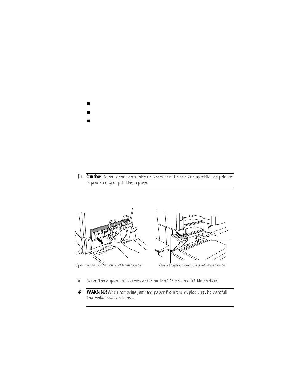 Duplex unit paper jams, Duplex unit paper jams 6-5 | Farallon Communications QMS 4525 User Manual | Page 105 / 180