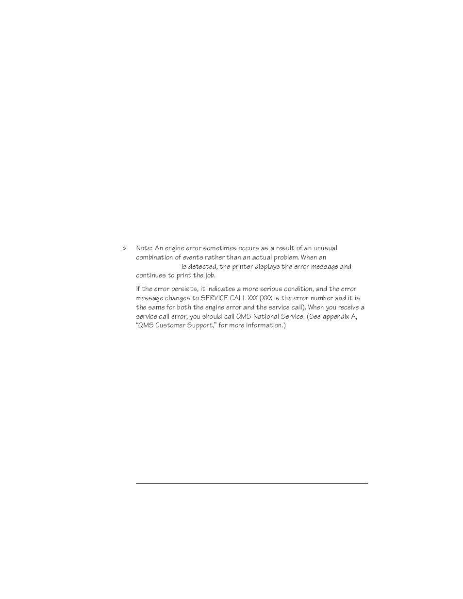 Operational status messages, Operational status messages 6-13 | Farallon Communications QMS 4525 User Manual | Page 113 / 180