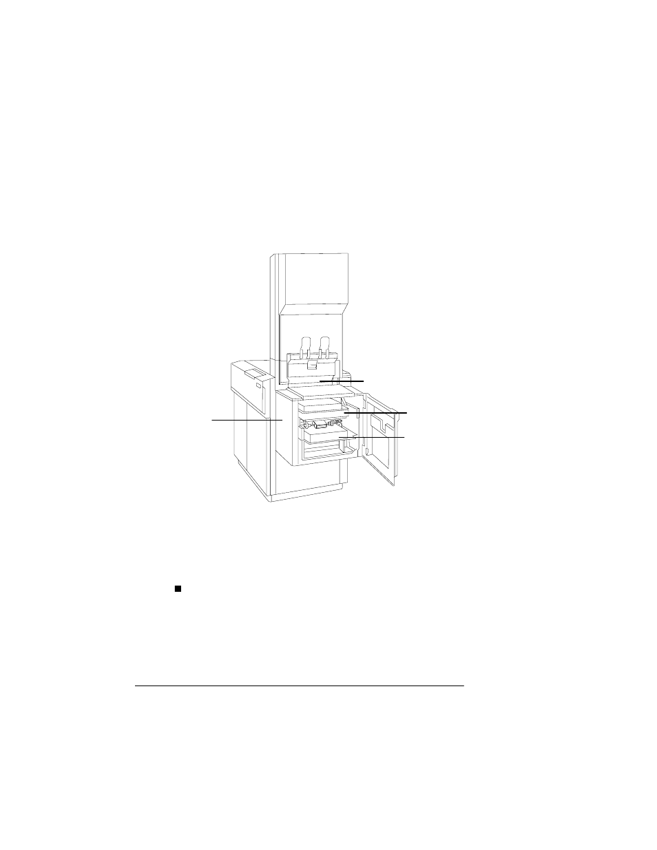 Selecting an input bin, Selecting an input bin 5-4 | Farallon Communications QMS 4525 User Manual | Page 74 / 180