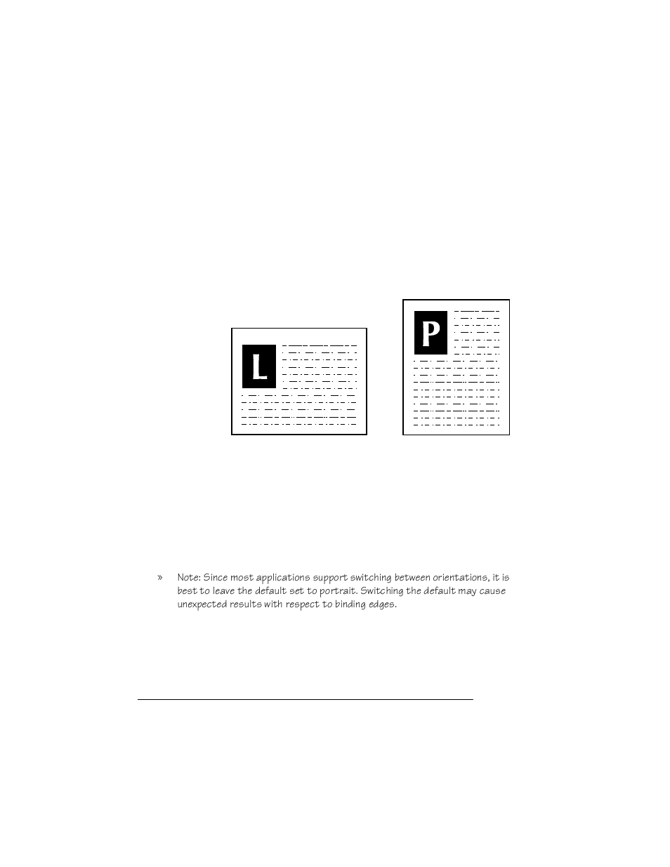 Selecting page orientation | Farallon Communications QMS 4525 User Manual | Page 88 / 180
