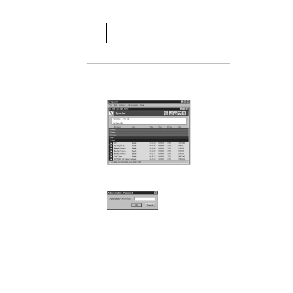 Tracking and managing jobs | Farallon Communications 5750 User Manual | Page 46 / 90
