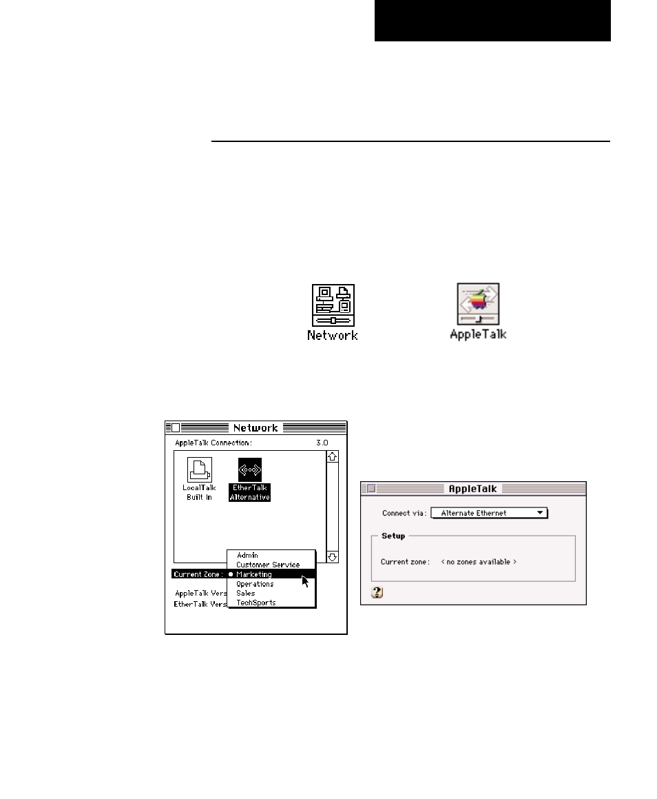 Configuring the networking software | Farallon Communications PB 1400 User Manual | Page 11 / 27