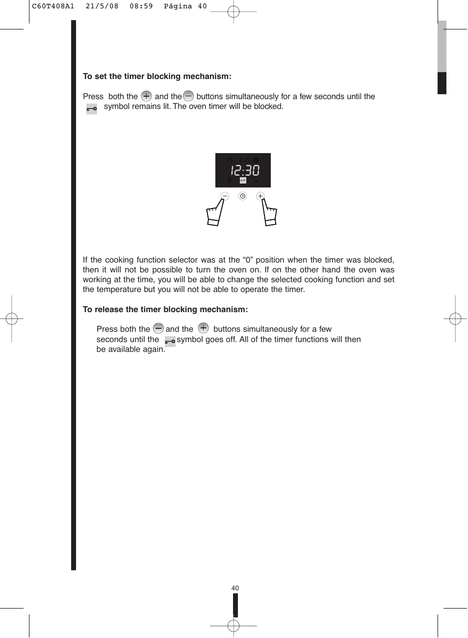 Fagor America 5HA-200 LX User Manual | Page 40 / 122