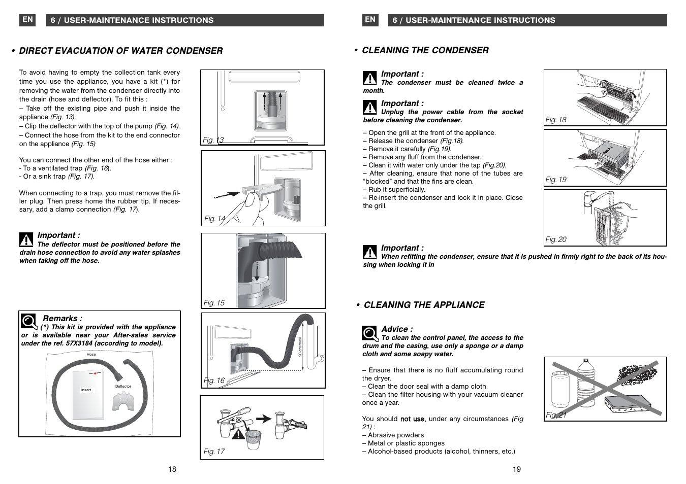 Fagor America SFA-8CELX User Manual | Page 10 / 12