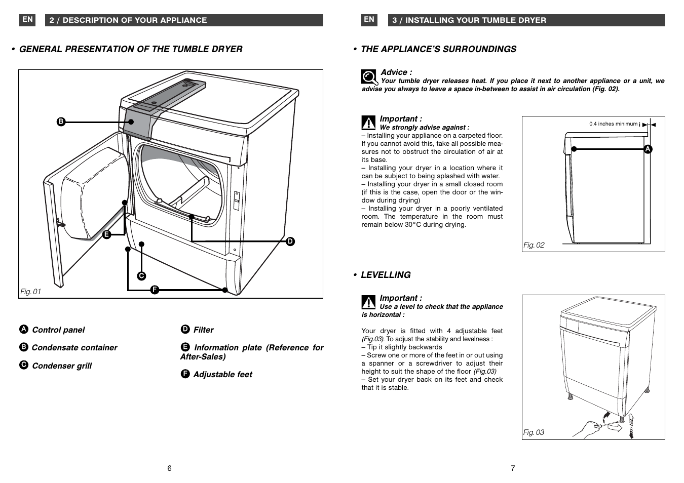 Fagor America SFA-8CELX User Manual | Page 4 / 12