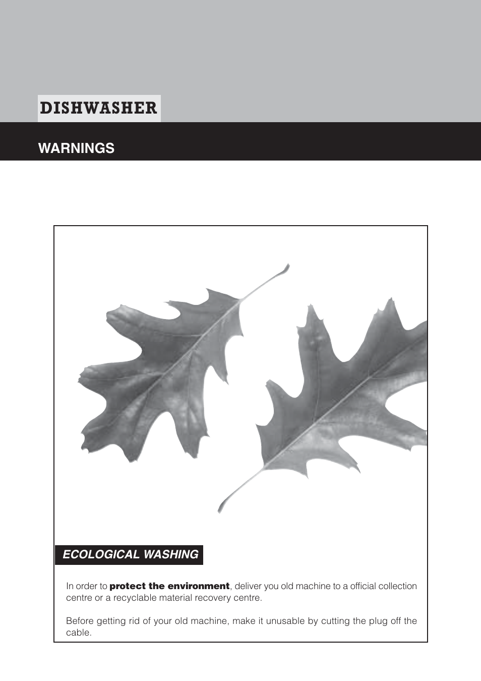 Dishwasher | Fagor America LFA-073 IT User Manual | Page 27 / 78