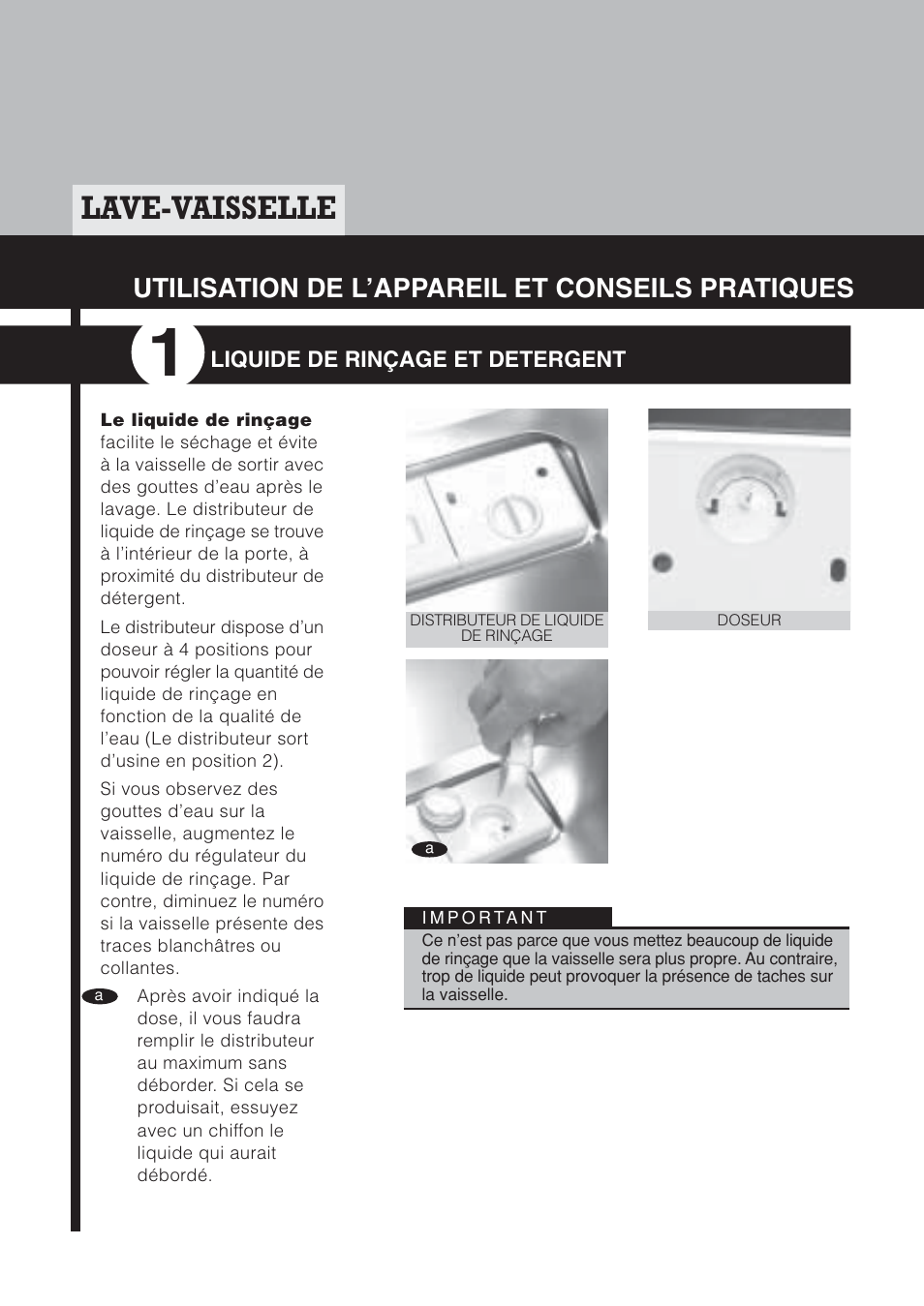 Lave-vaisselle, Utilisation de l’appareil et conseils pratiques | Fagor America LFA-073 IT User Manual | Page 37 / 78