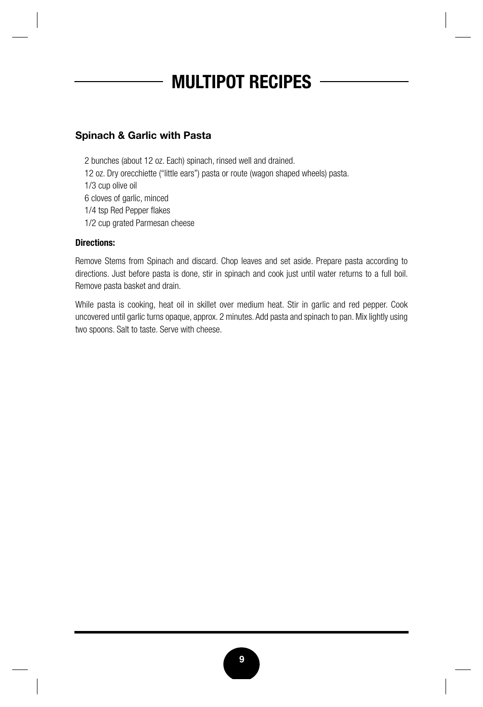 Multipot recipes | Fagor America Multipot Set none User Manual | Page 11 / 30