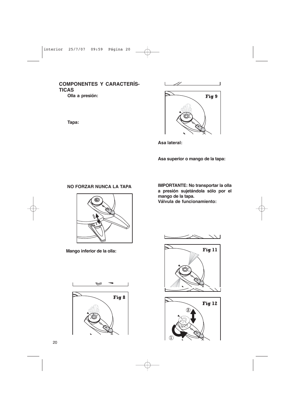 Fagor America uCOOK PRESSURE COOKER SET User Manual | Page 20 / 48