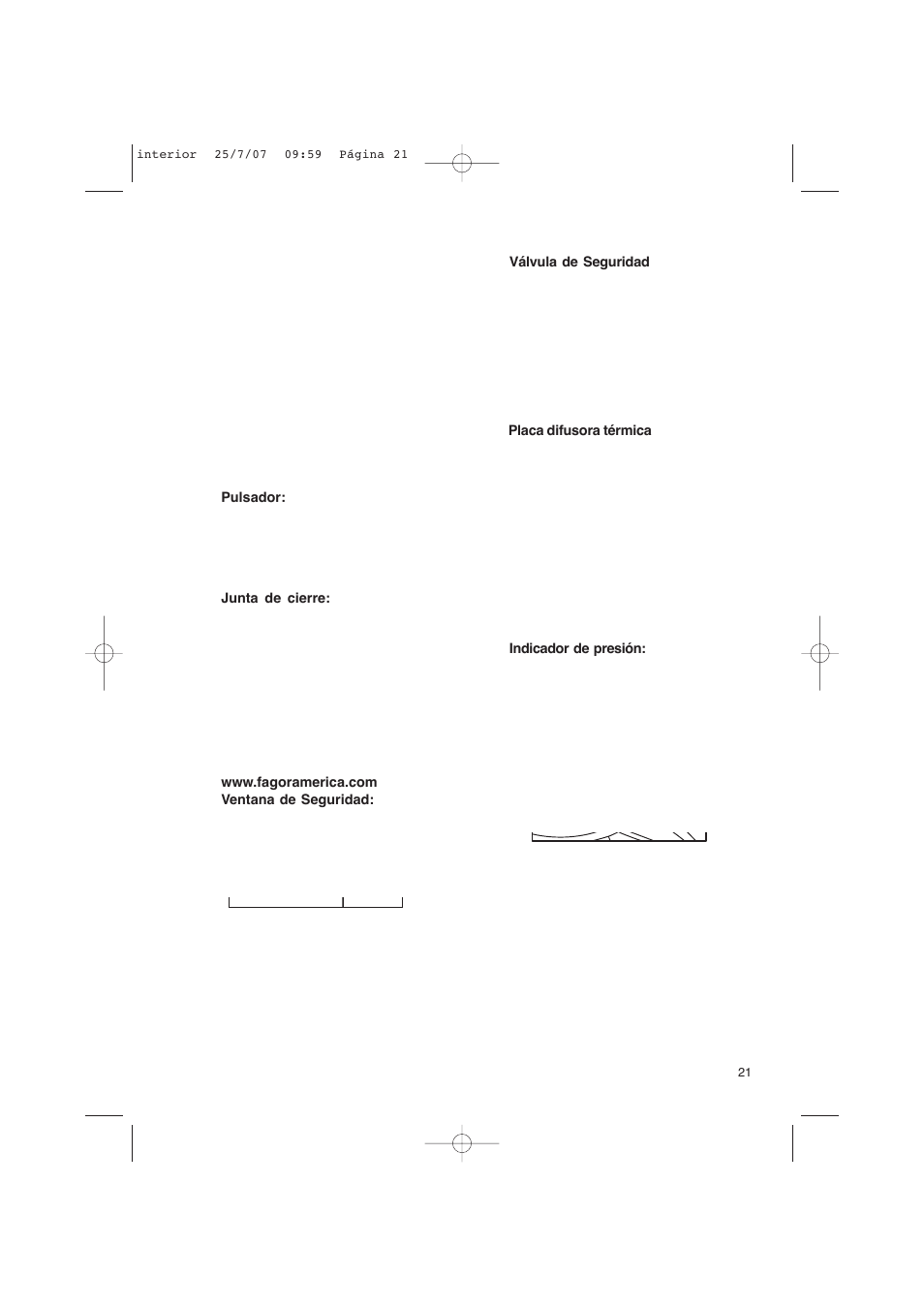 Fagor America uCOOK PRESSURE COOKER SET User Manual | Page 21 / 48