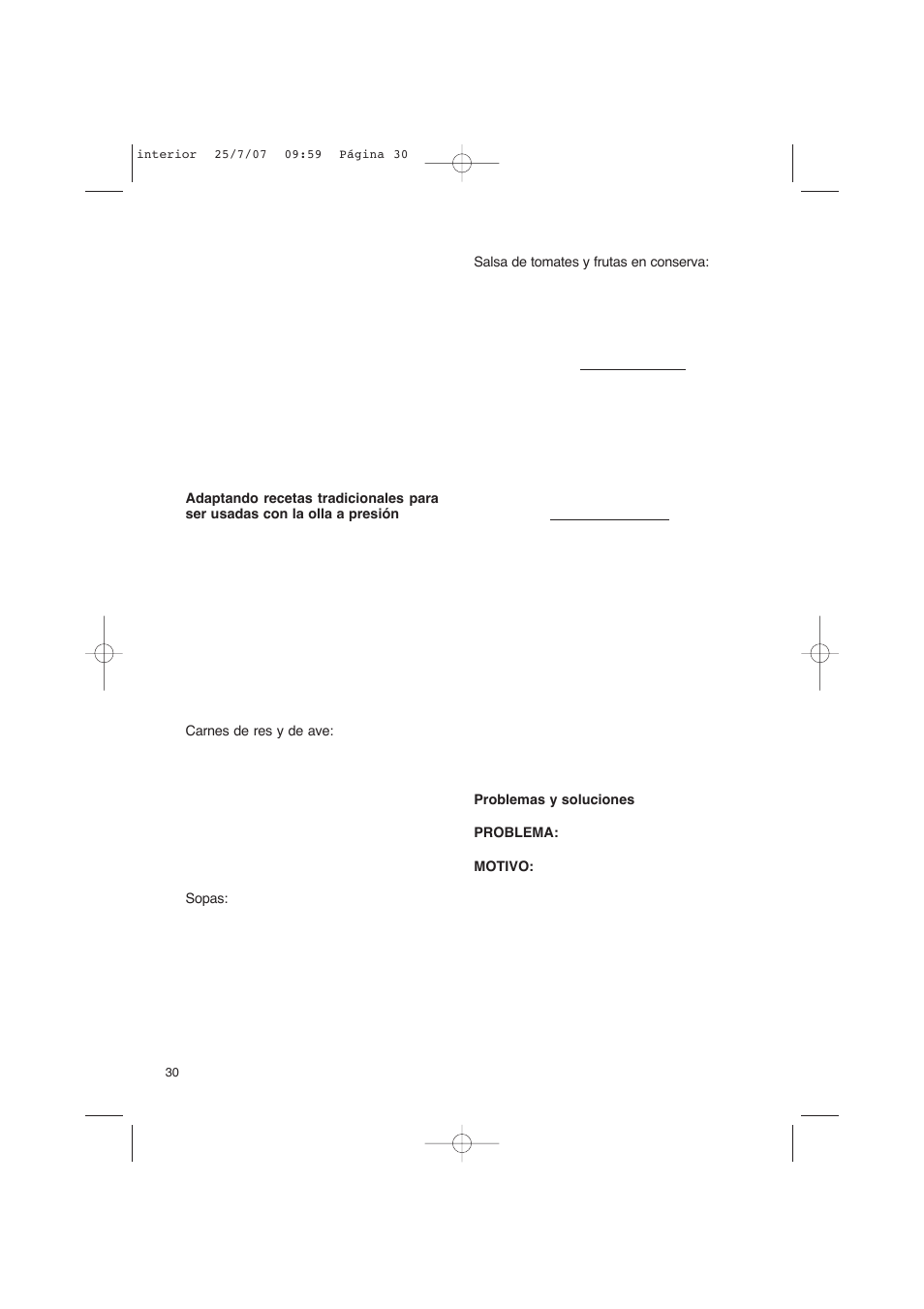 Fagor America uCOOK PRESSURE COOKER SET User Manual | Page 30 / 48