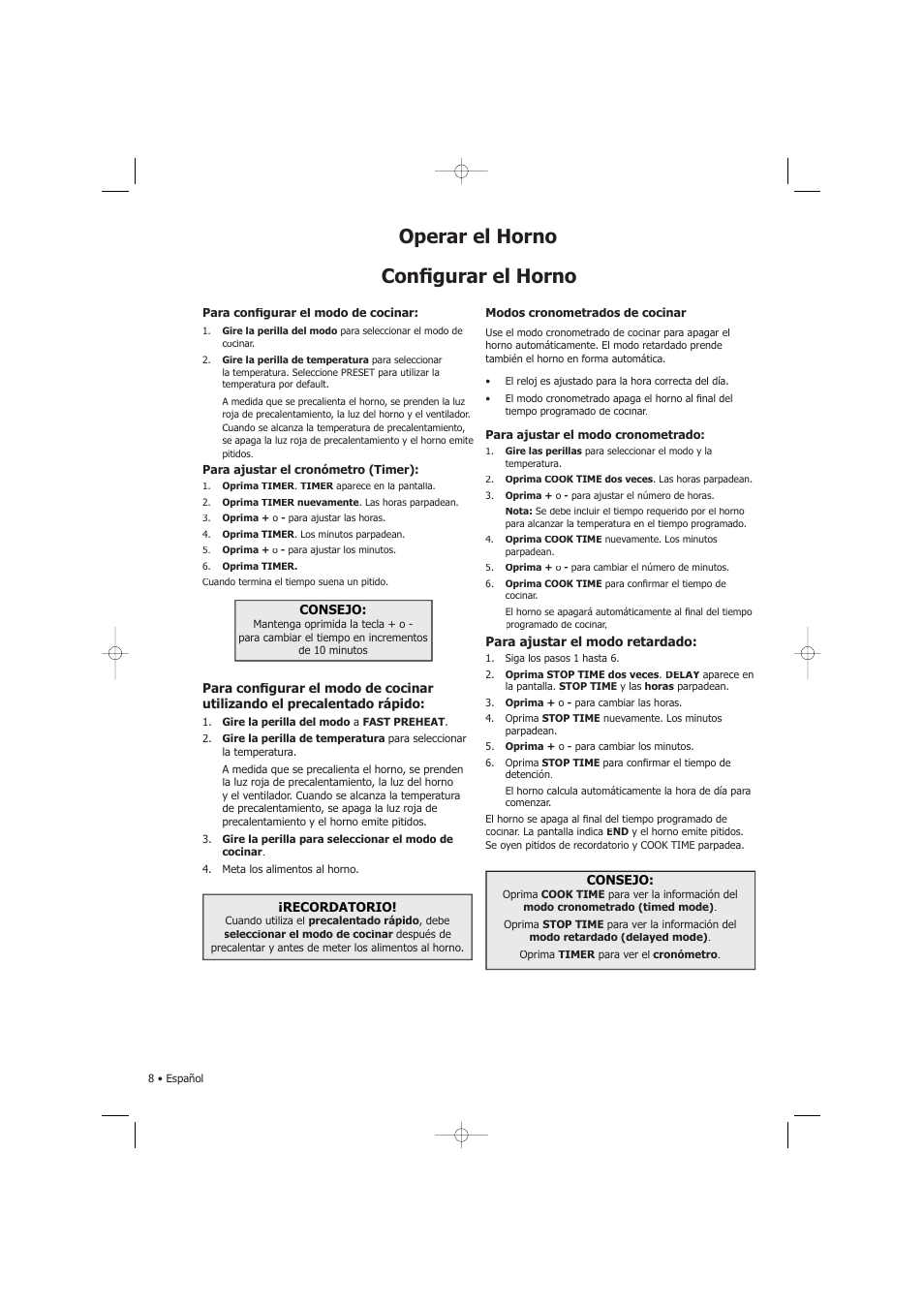Fagor America SHA-730 X User Manual | Page 51 / 82