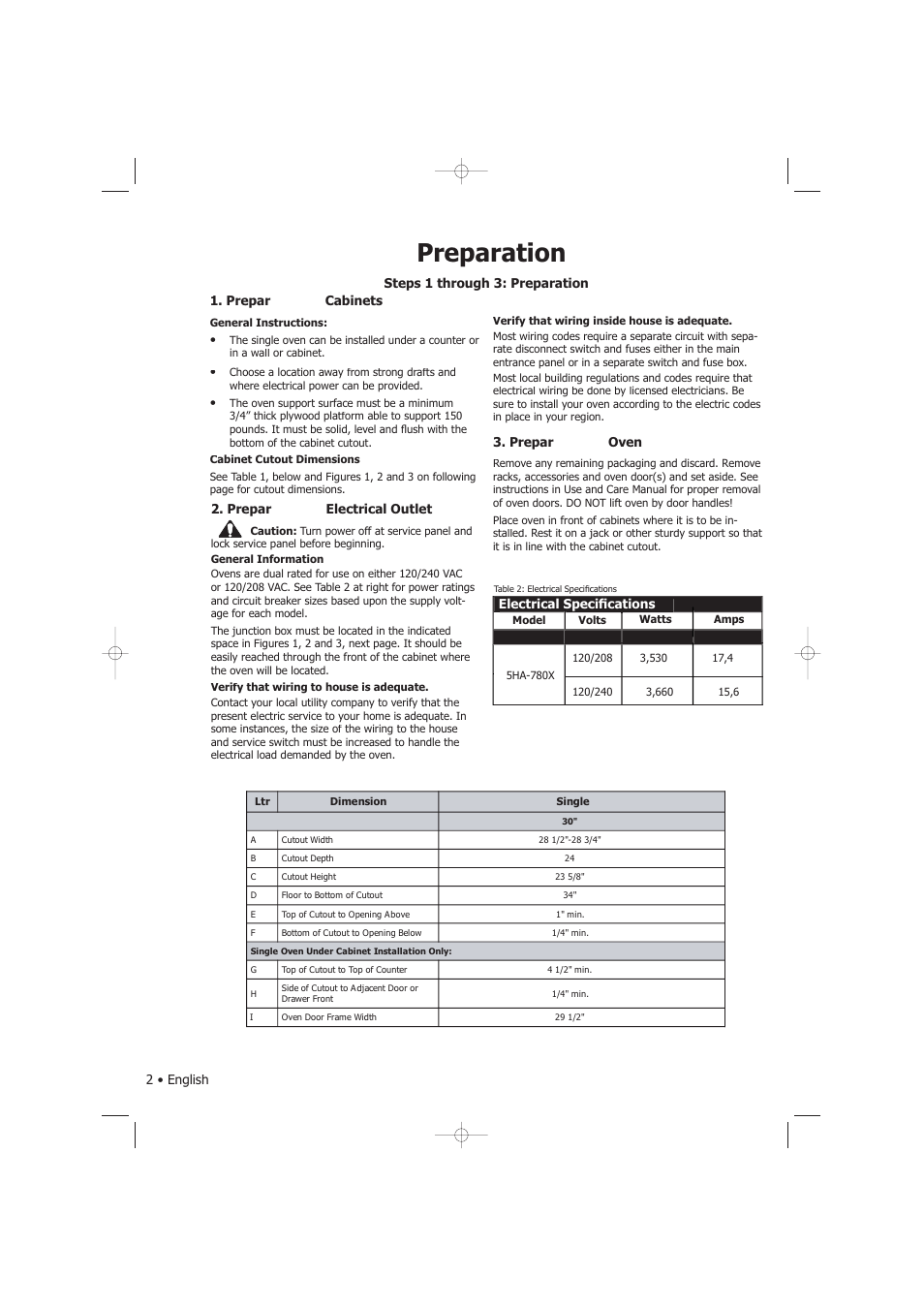Preparation | Fagor America SHA-730 X User Manual | Page 66 / 82