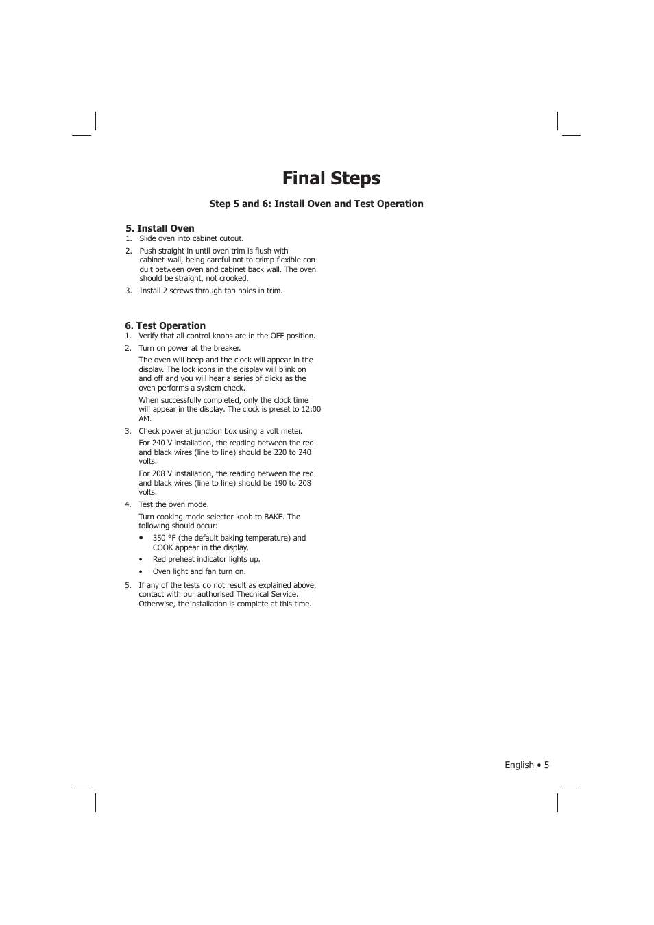 Final steps | Fagor America SHA-730 X User Manual | Page 69 / 82