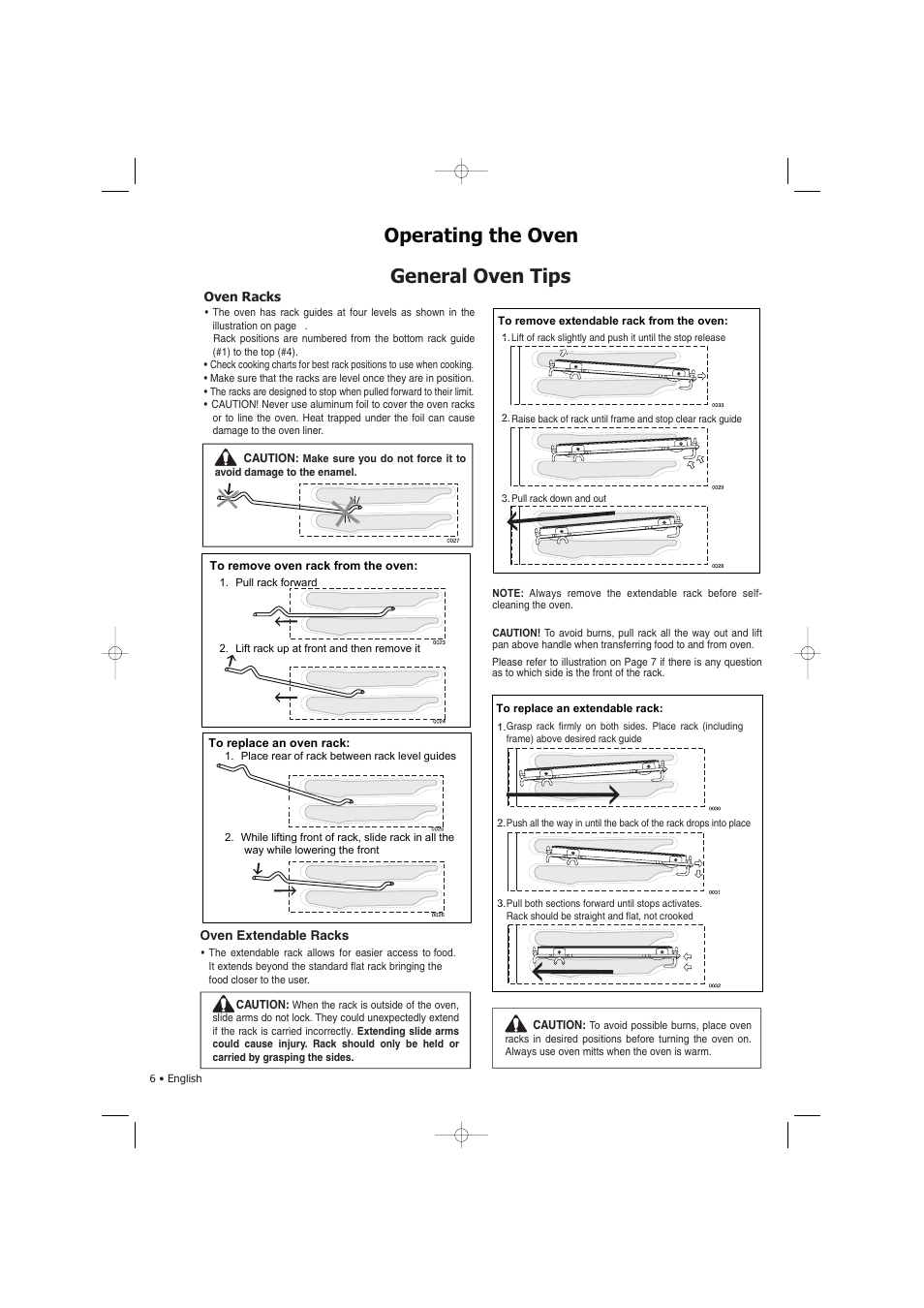 General oven tips operating the oven | Fagor America SHA-730 X User Manual | Page 9 / 82