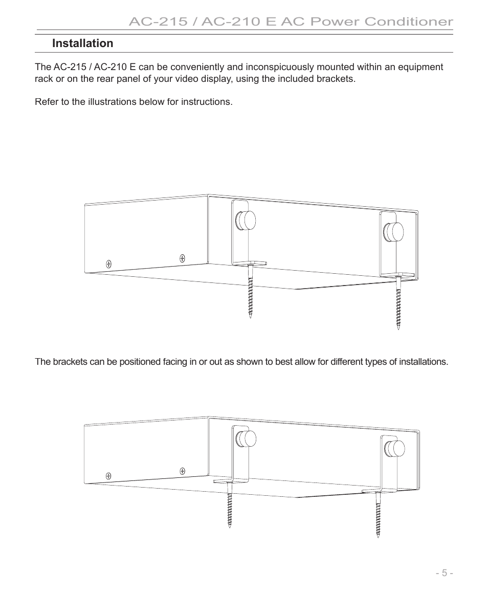 Furman Sound pmn User Manual | Page 5 / 8