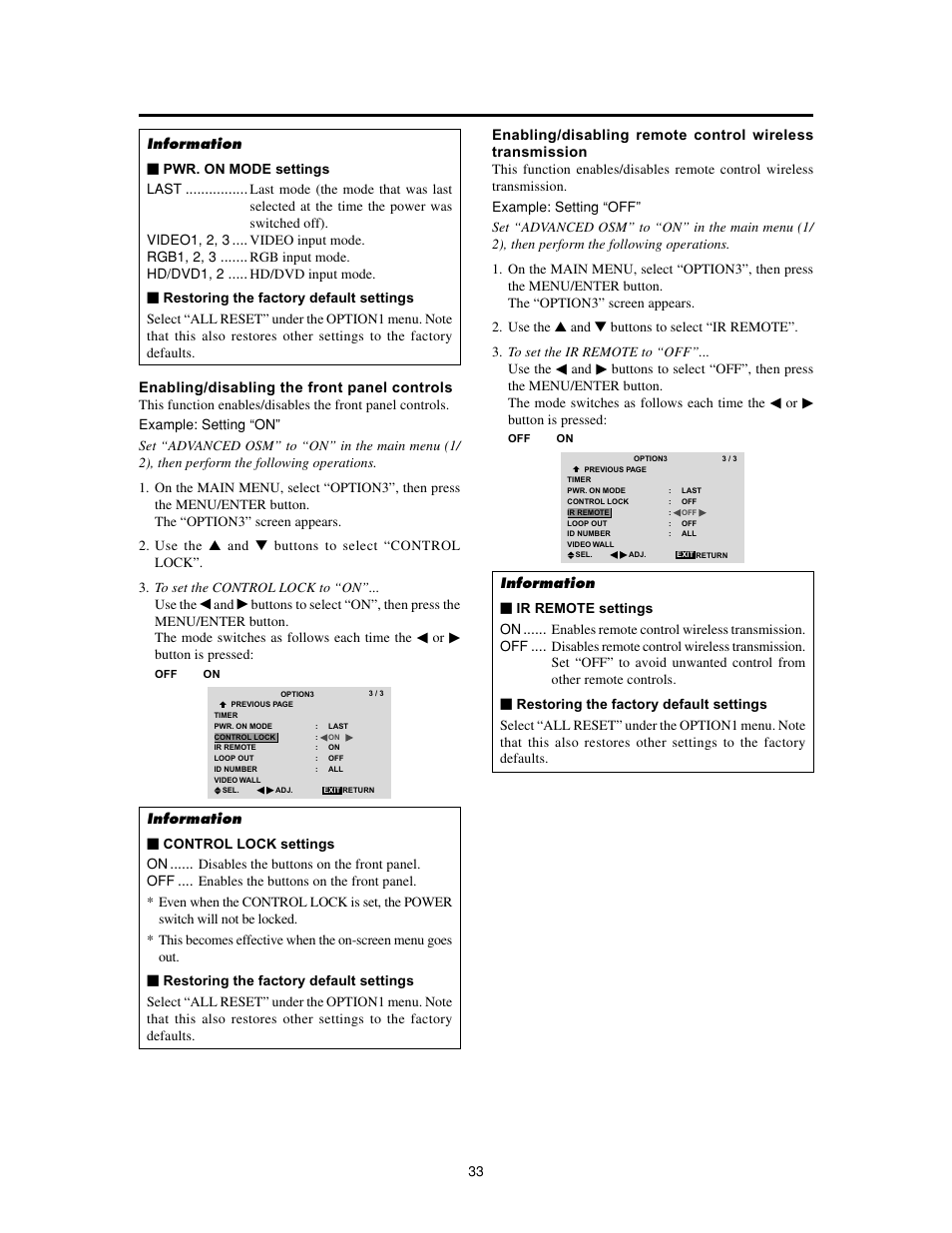 Meridian Audio FPP-42HD20 User Manual | Page 39 / 49