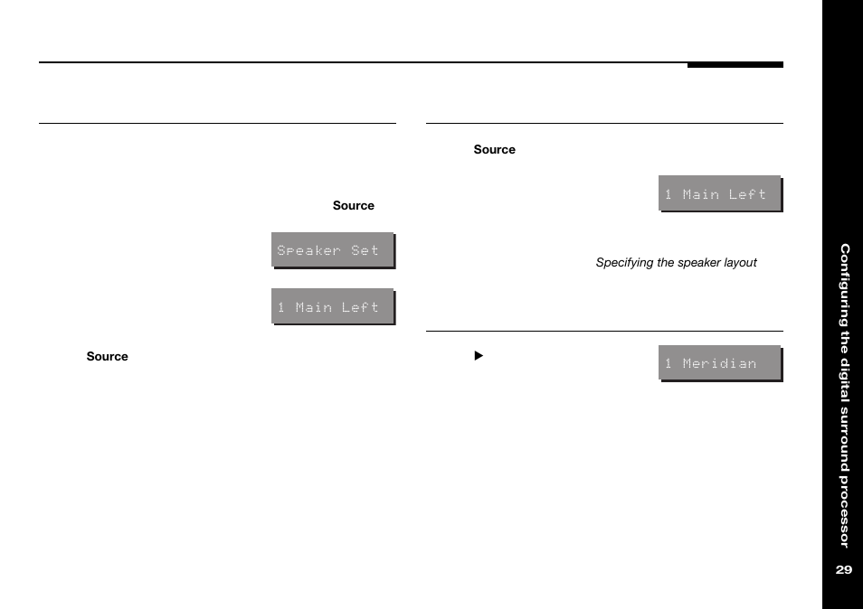 Output type | Meridian Audio 565 User Manual | Page 33 / 66