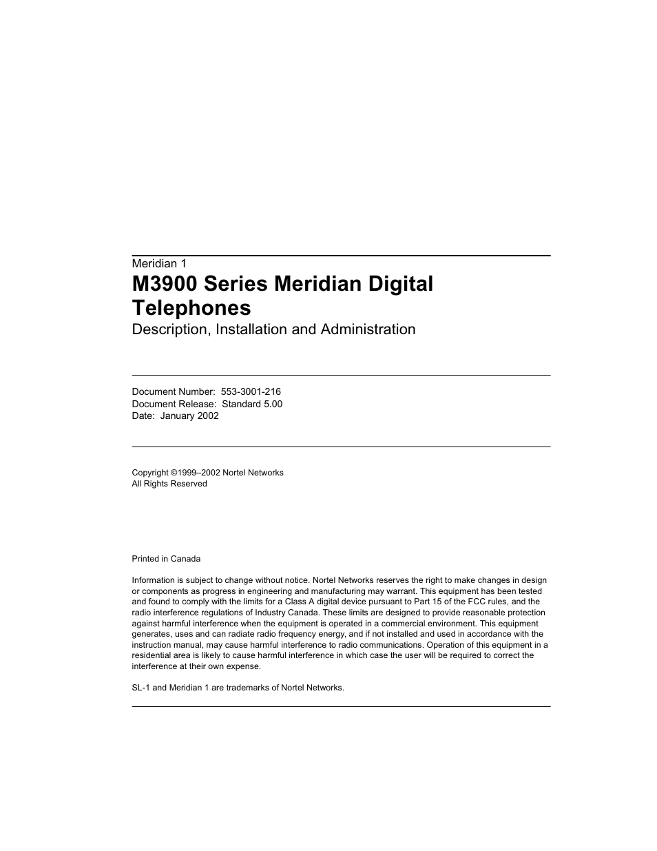 Meridian Audio M3900 User Manual | 176 pages