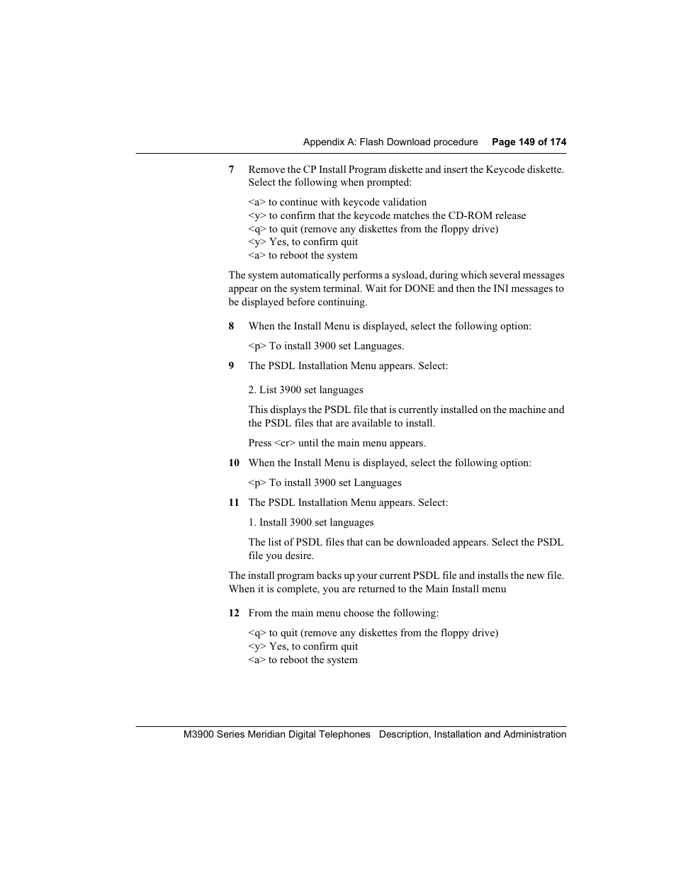 Meridian Audio M3900 User Manual | Page 149 / 176