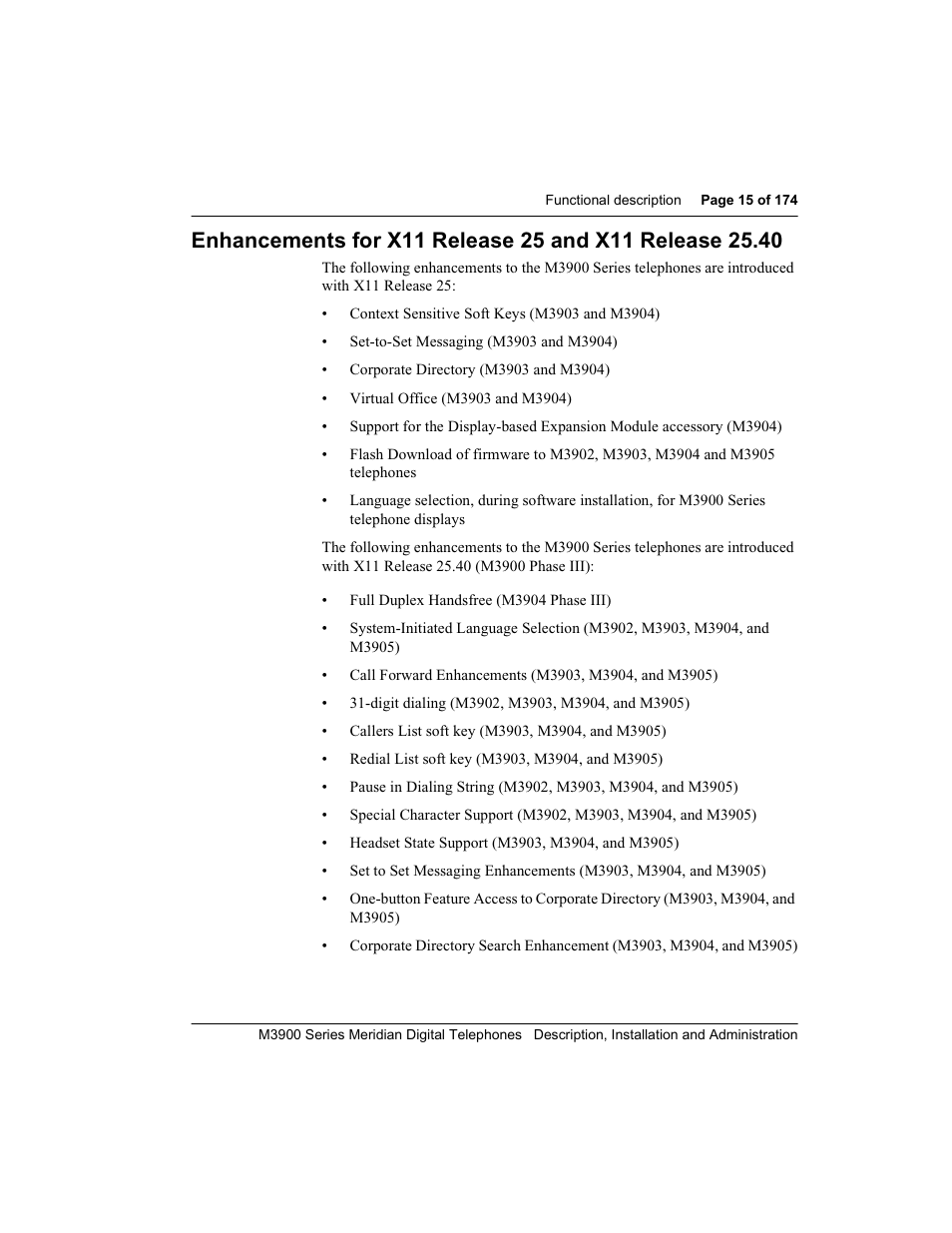 Meridian Audio M3900 User Manual | Page 15 / 176