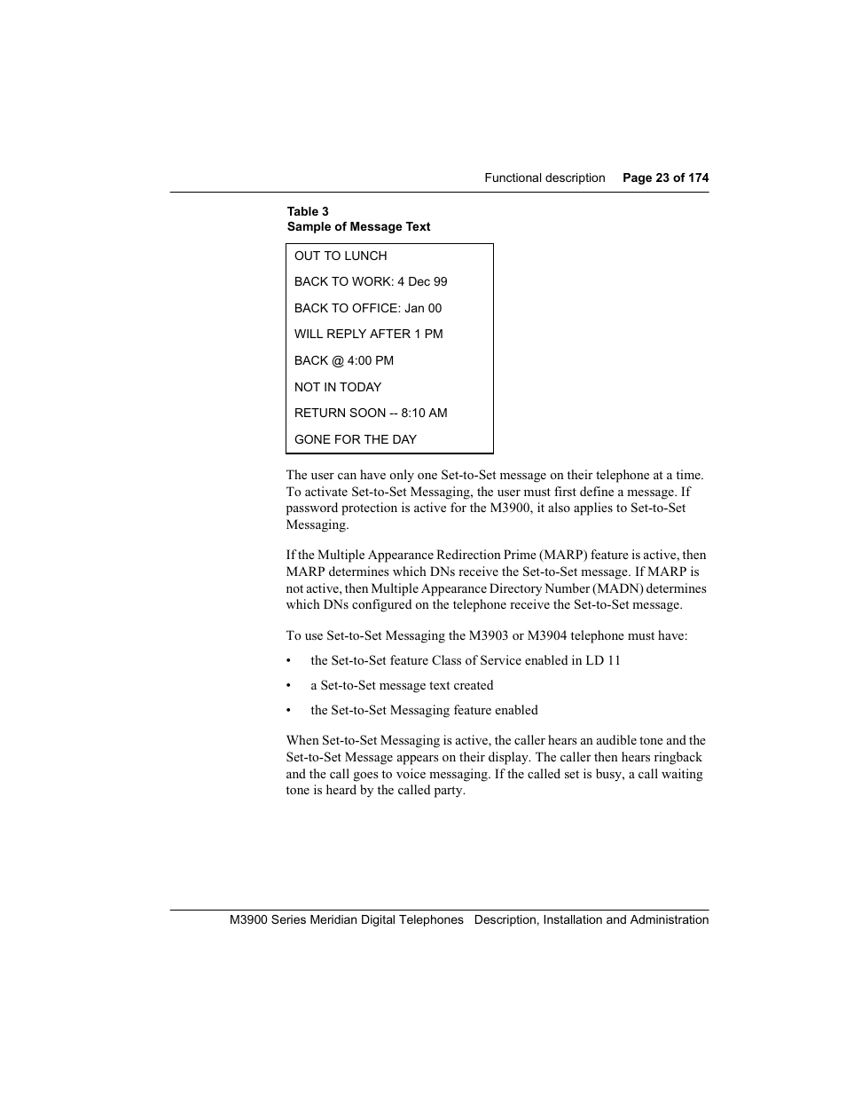 Meridian Audio M3900 User Manual | Page 23 / 176