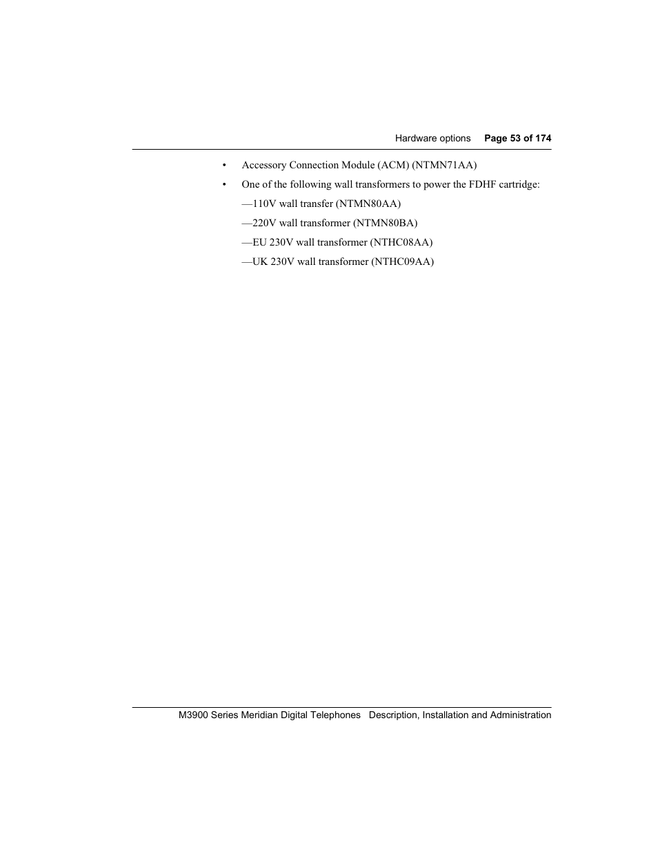 Meridian Audio M3900 User Manual | Page 53 / 176